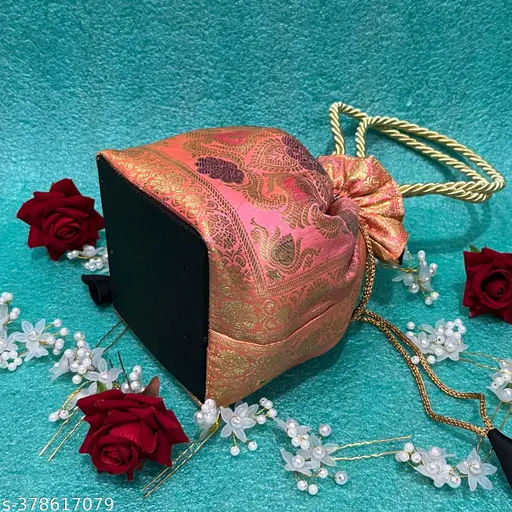 Peach pouch Bag: Elegant Accessory for All Occasions